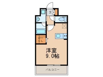 間取図 ｴﾝｸﾚｽﾄﾍﾞｲｻｲﾄﾞ通り（207）