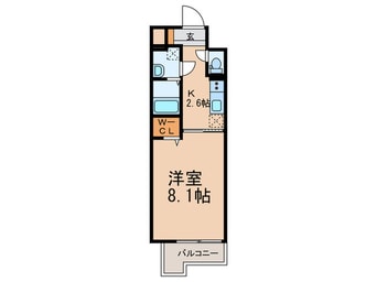 間取図 レスポワ－ル