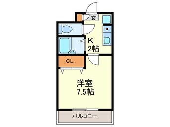 間取図 セゾン・ド・ヴィラ平尾