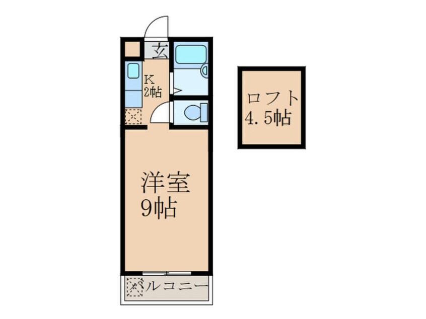 間取図 No.11 ラフォ－レ苅田