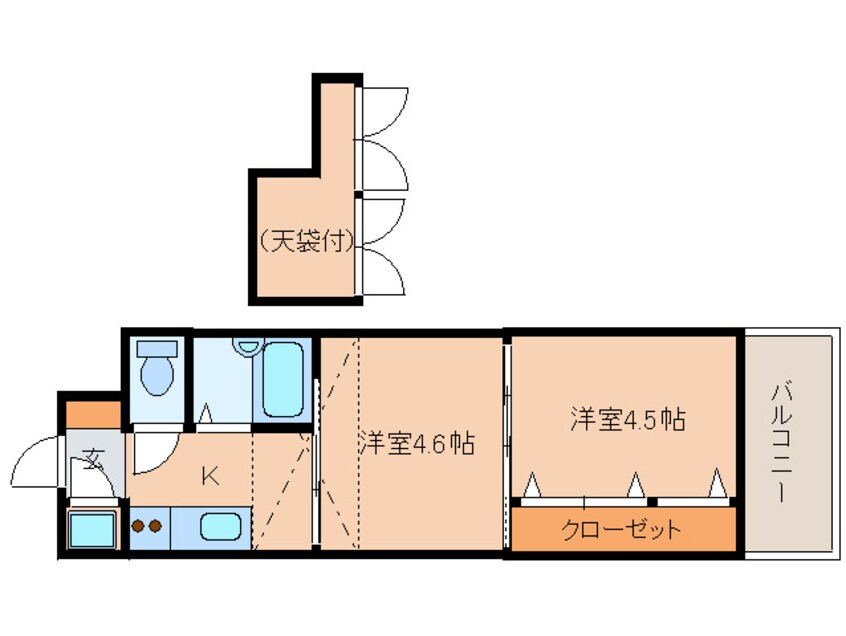間取図 No.48プロジェクト2100博多