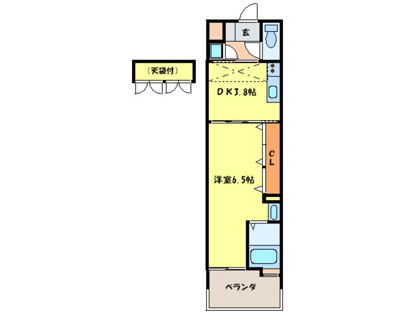 間取図 No.48プロジェクト2100博多