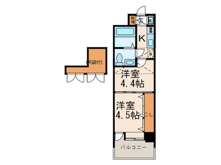 間取図 No.48プロジェクト2100博多