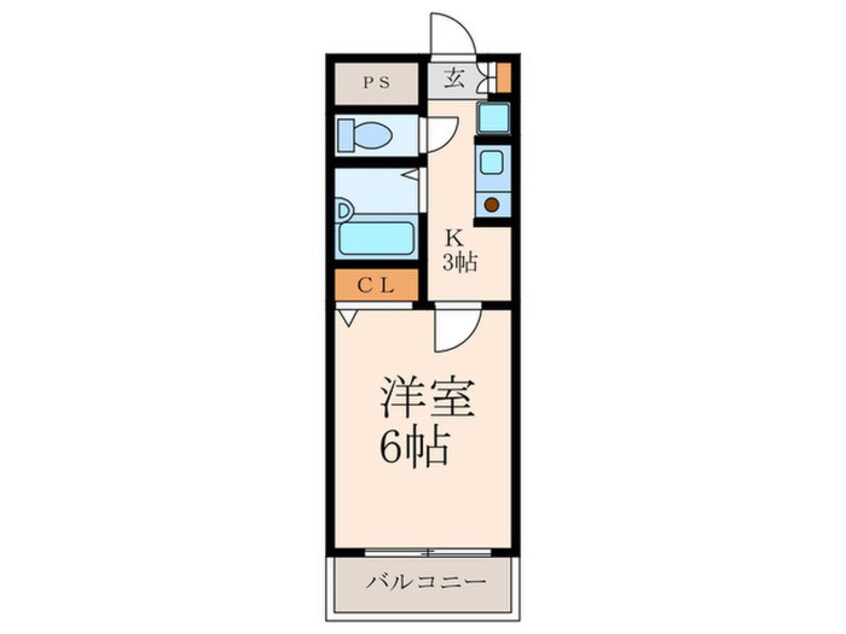 間取図 クレベールピア