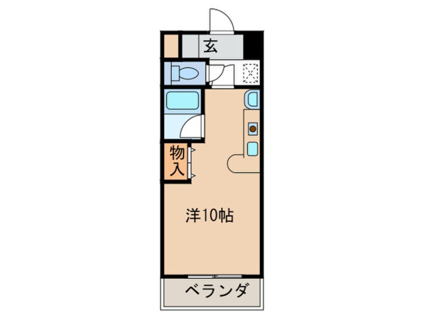 間取図 ベルガ菅原