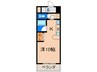 ベルガ菅原 1Rの間取り