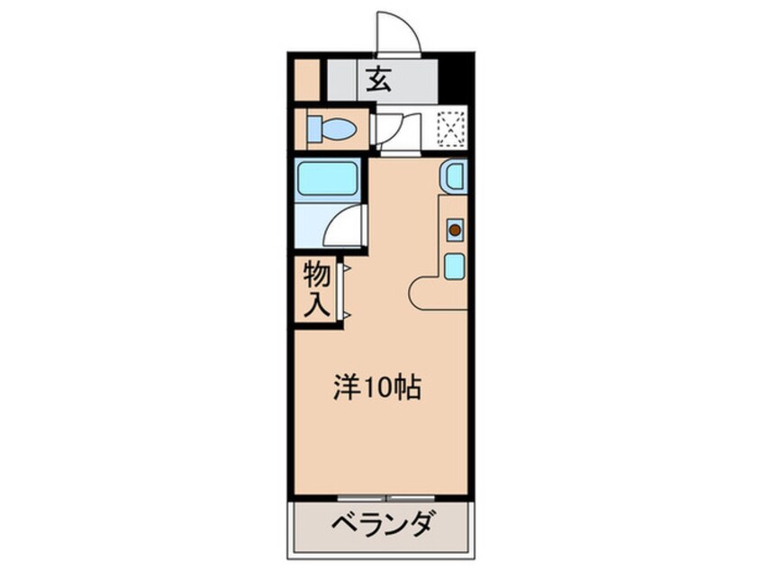 間取図 ベルガ菅原