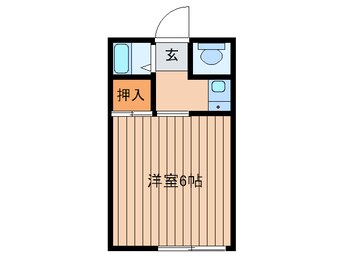 間取図 コーポ梅木