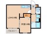 gracia箱崎 1LDKの間取り