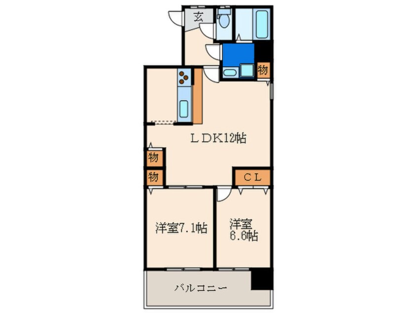 間取図 エリアグリ－ン