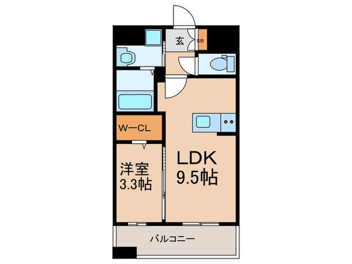 間取り図 KL東比恵Ⅱ