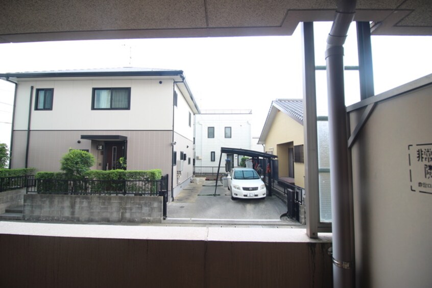 室内からの展望 デューク筑紫野