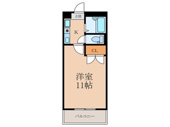 間取図 レオパレスモリタⅡ