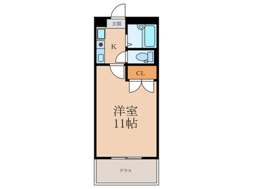 間取図 レオパレスモリタⅡ