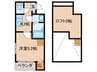 ベネフィスタウン井尻３ 1Kの間取り