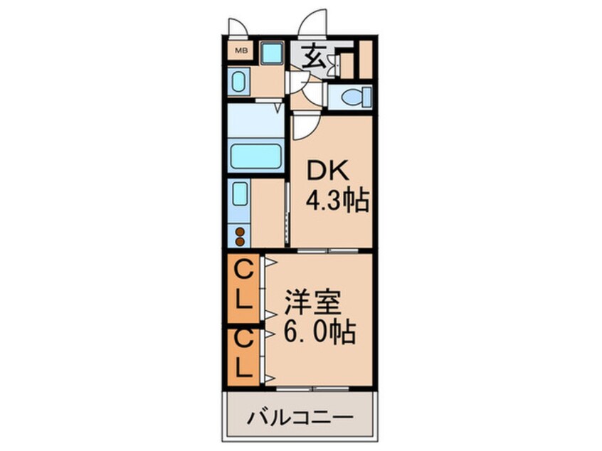 間取図 ランコントル