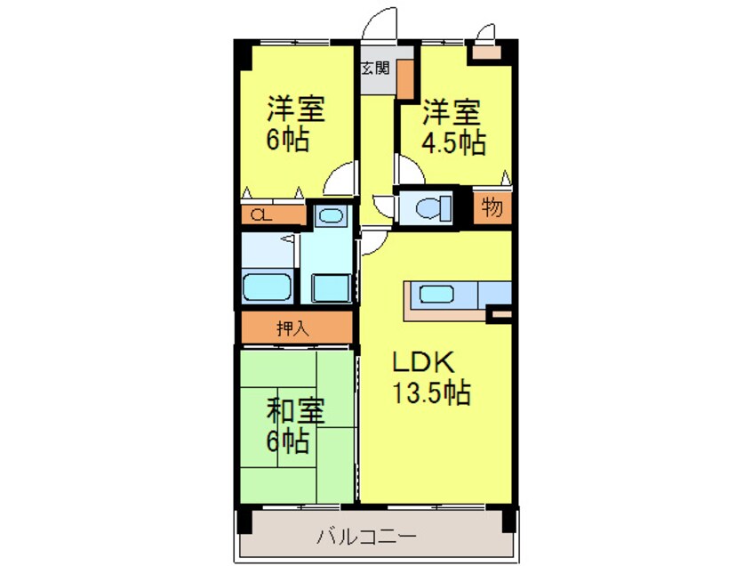 間取図 ルナパーク