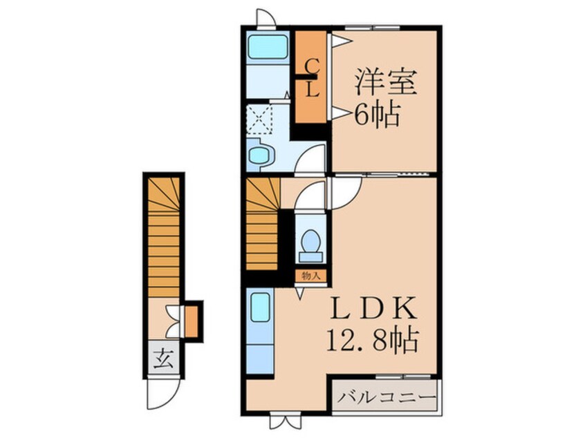 間取図 フォレスタA