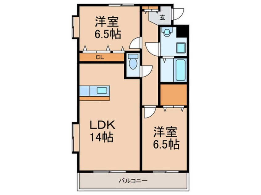 間取図 ボリ・モゼⅡ