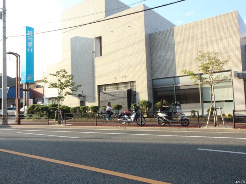 福岡銀行姪浜支店(銀行)まで125m クレシア２７