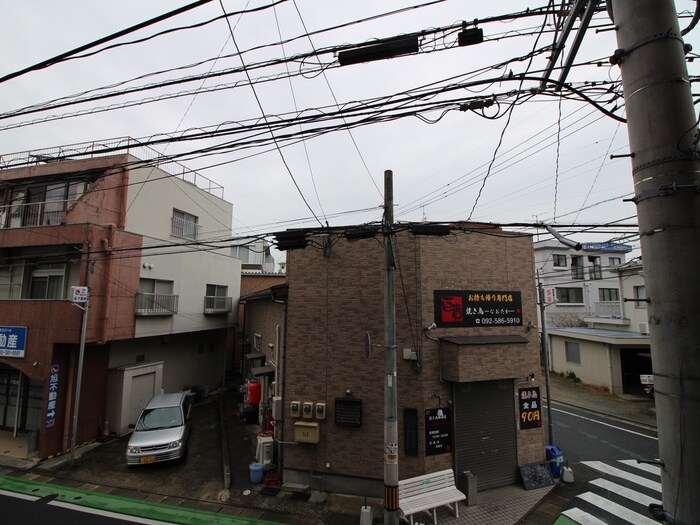 室内からの展望 ライジングサンプラザ