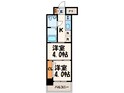 リファレンス博多駅前の間取図
