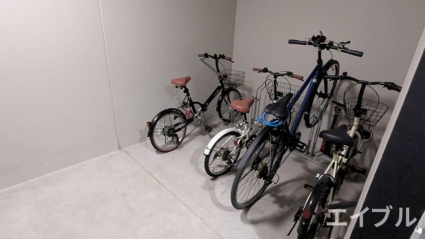 駐輪場 ノヴェル堀江町