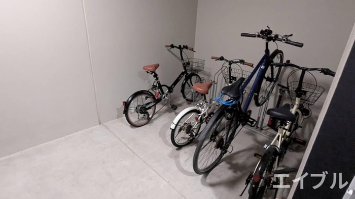 駐輪場 ノヴェル堀江町