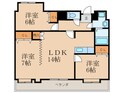 ニューリバー戸畑の間取図