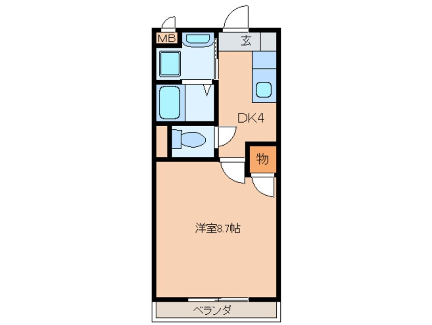 間取図 ドリームハウスⅢ