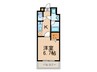 ｴﾝｸﾚｽﾄ博多LIBERTY(1306） 1Kの間取り