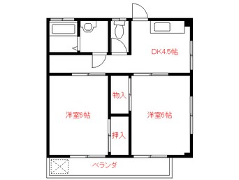 間取図 ＫＴハウス