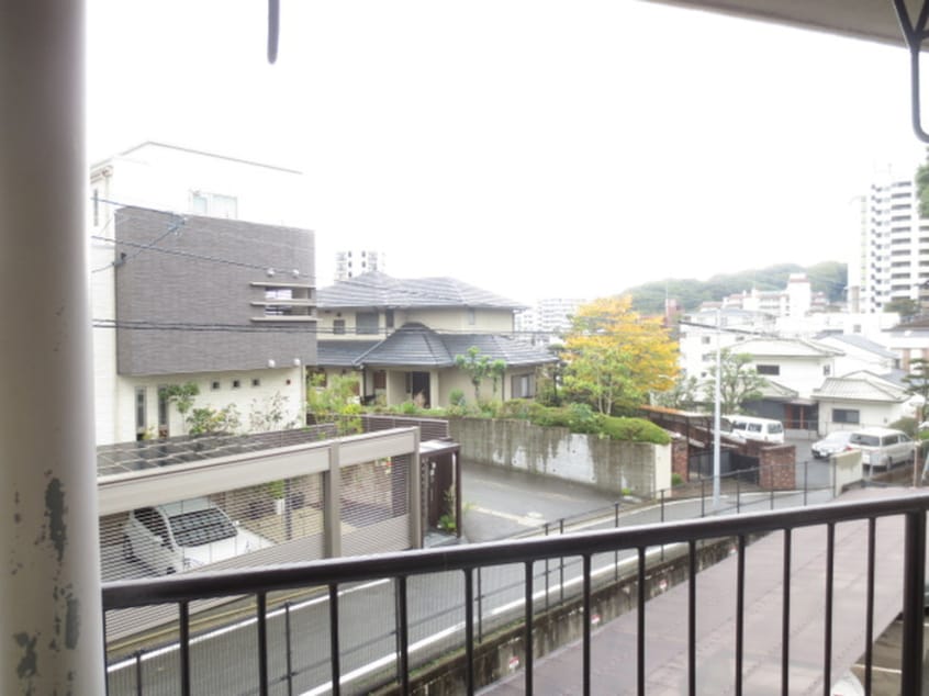 室内からの展望 桜坂ハイツ