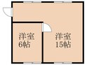 仮）与原車庫倉庫付き戸建ての間取図
