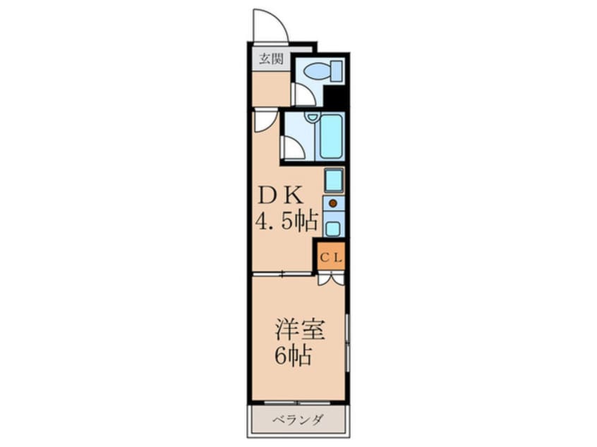 間取図 第１４共立ビル