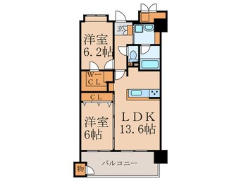 間取図 ニューガイア飯塚北