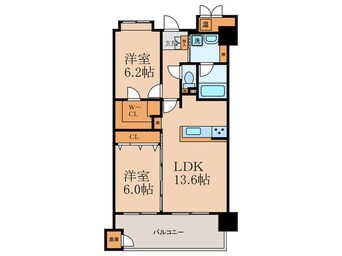 間取図 ニューガイア飯塚北