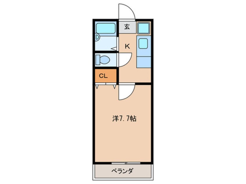 間取図 バンベール宮田