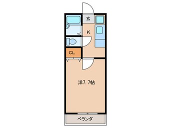 間取図 バンベール宮田