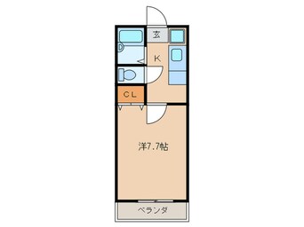 間取図 バンベール宮田