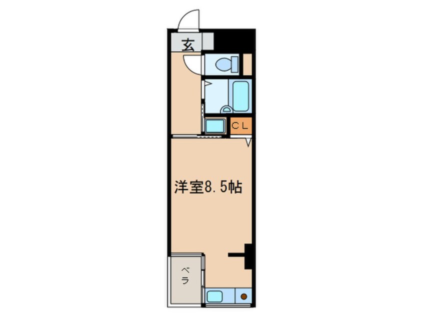 間取図 ピポットコート今池