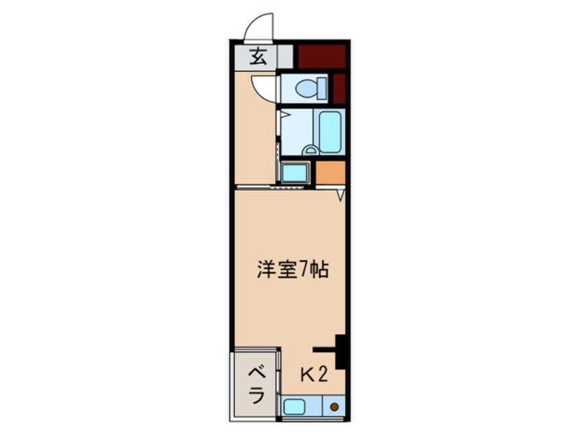 間取図 ピポットコート今池