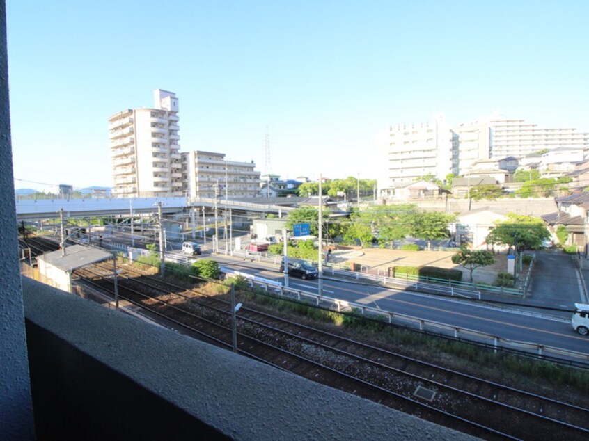 室内からの展望 ピポットコート今池