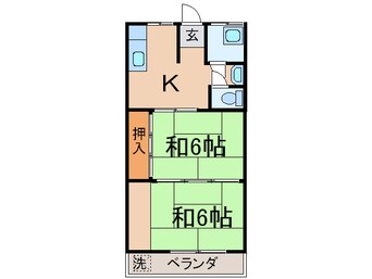 間取図 杉原荘