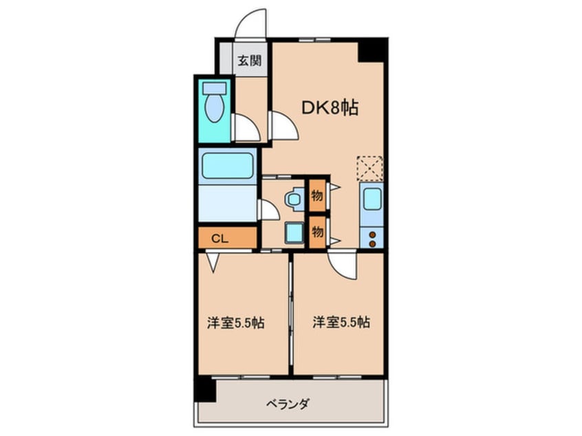 間取図 コンダクト福岡東