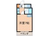 オリエンタル折尾駅 1Rの間取り