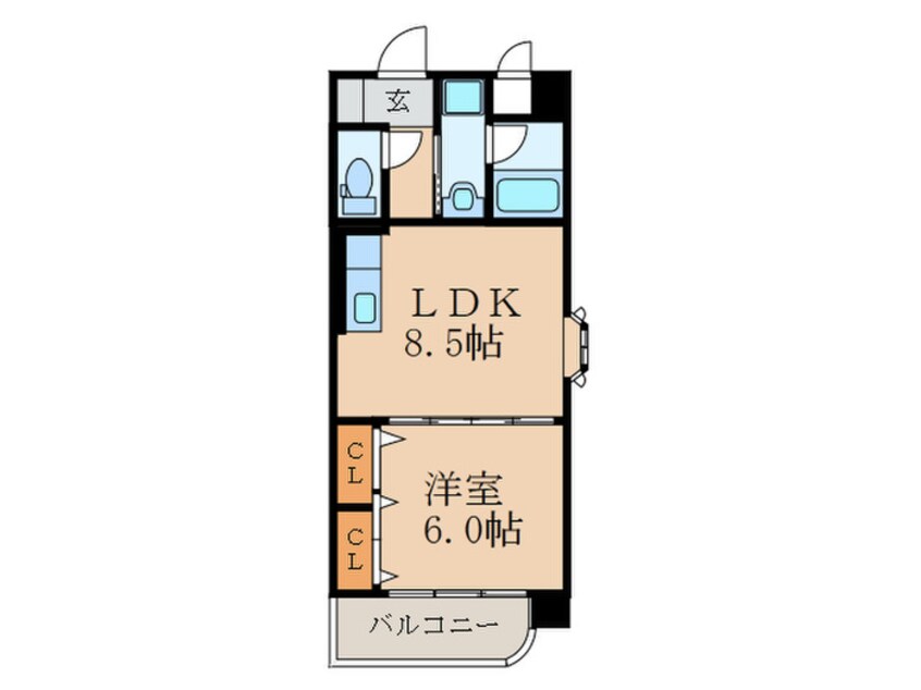 間取図 アルゴヴィラージュ嵐山