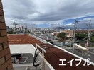 室内からの展望 第１梶原ハイツ