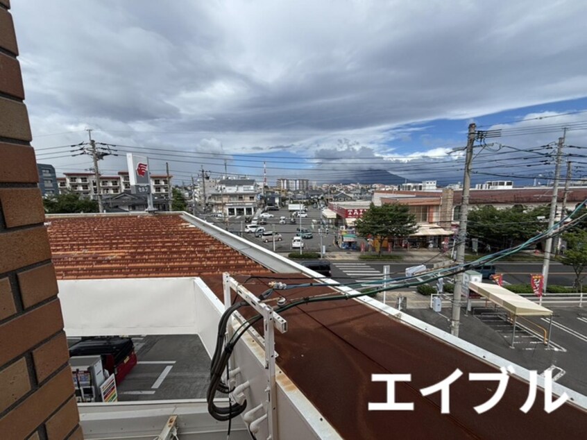 室内からの展望 第１梶原ハイツ