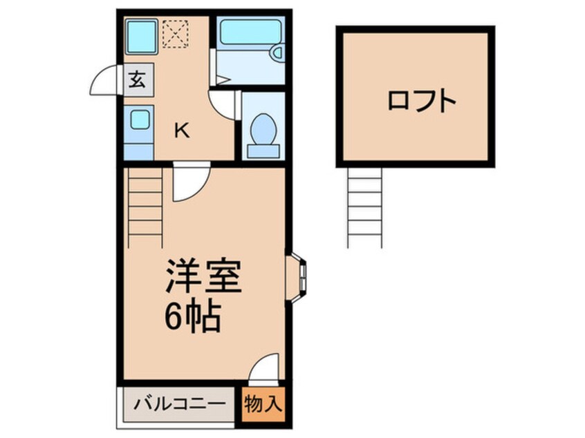 間取図 ボヌール博多